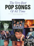 Very Best Pop Songs Of All Time Pvg Sheet Music Songbook