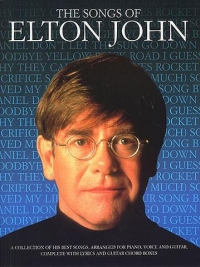 Elton John Songs Of Piano Vocal Guitar Sheet Music Songbook