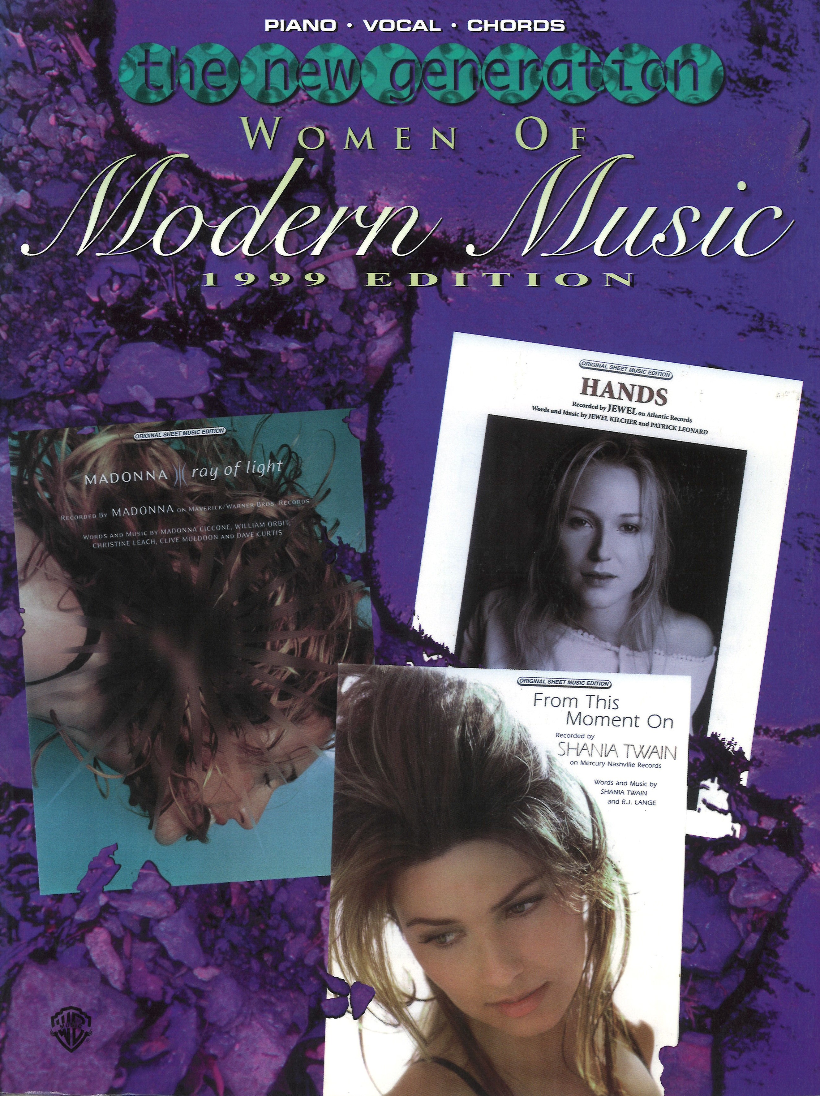 Women Of Modern Music 1999 Edition Pvg Sheet Music Songbook