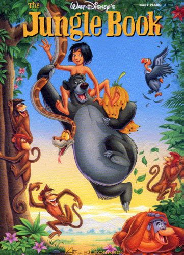 Jungle Book Disney Easy Piano/vocal Sheet Music Songbook