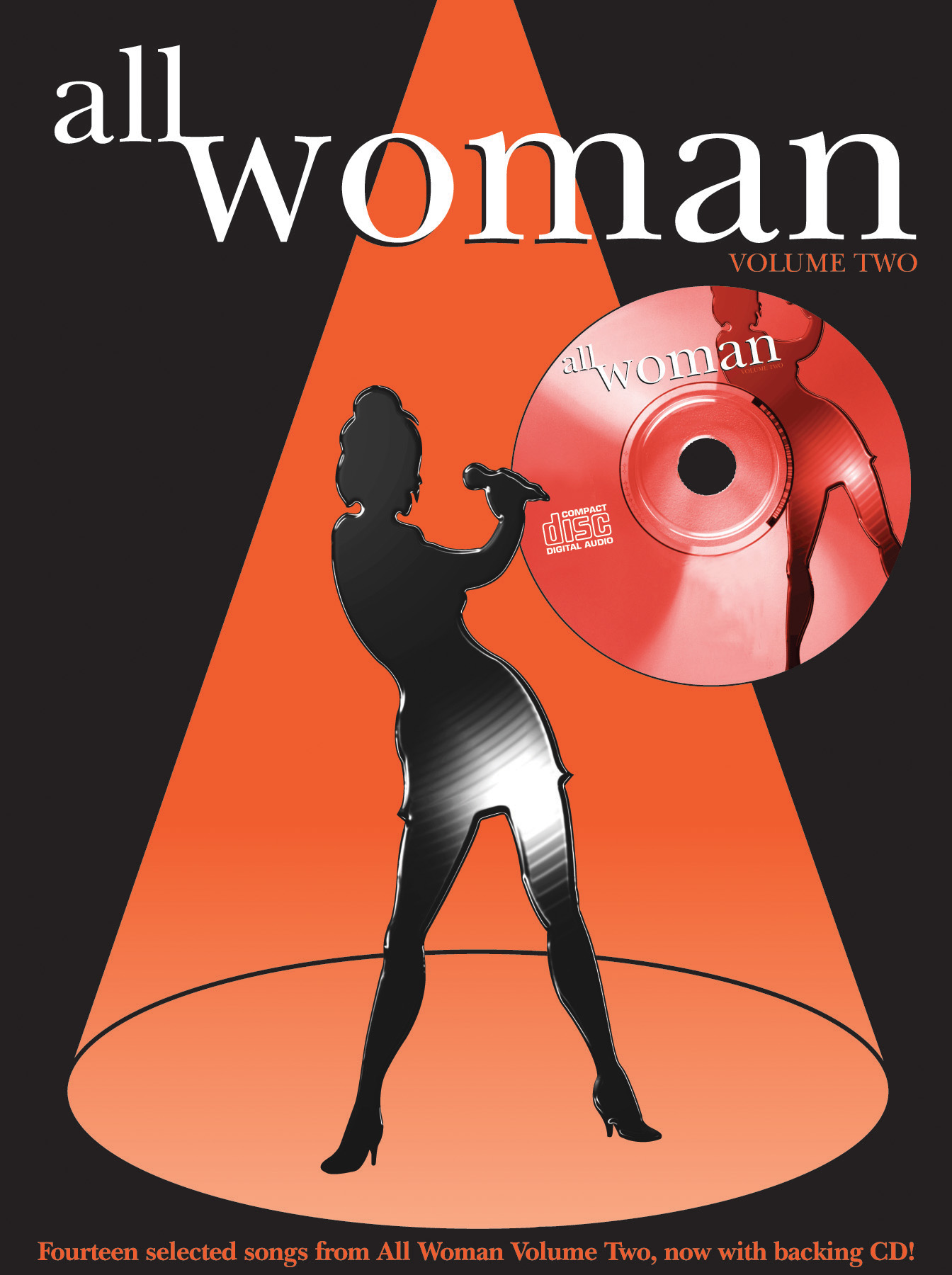 All Woman Vol 2 Book & Cd Pvg Sheet Music Songbook
