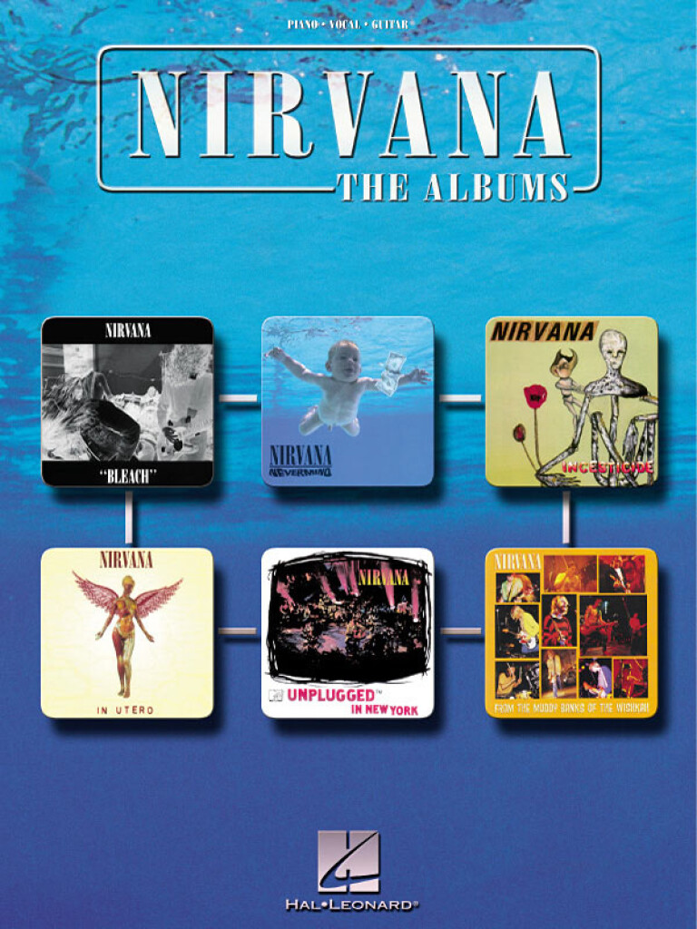 Nirvana Albums Pvg Sheet Music Songbook