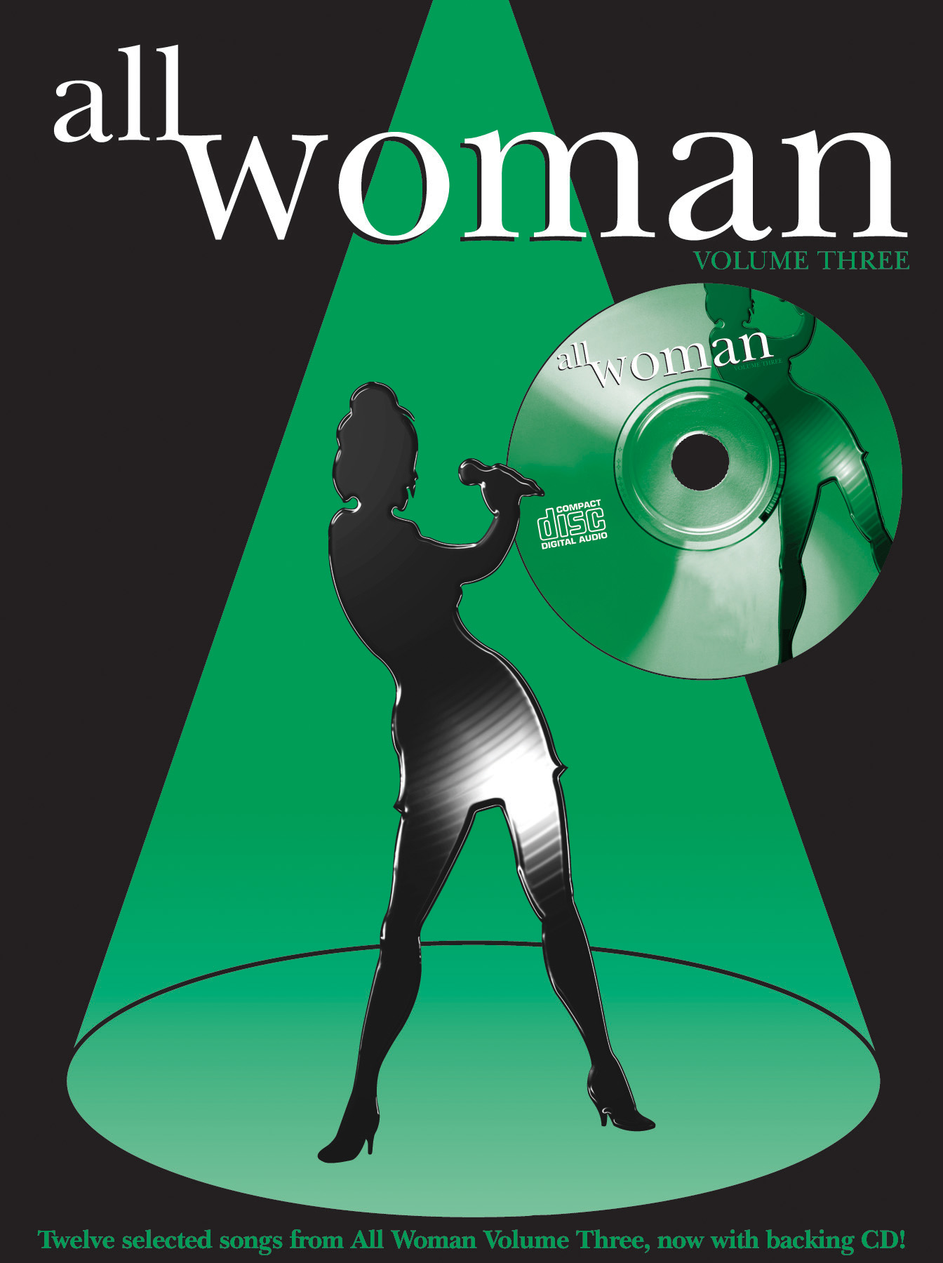 All Woman Vol 3 Book & Cd Pvg Sheet Music Songbook