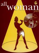 All Woman Jazz Book & Cd Pvg Sheet Music Songbook