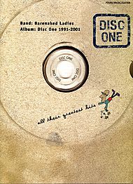 Barenaked Ladies Disc One 1991-2001 P/v/g Sheet Music Songbook