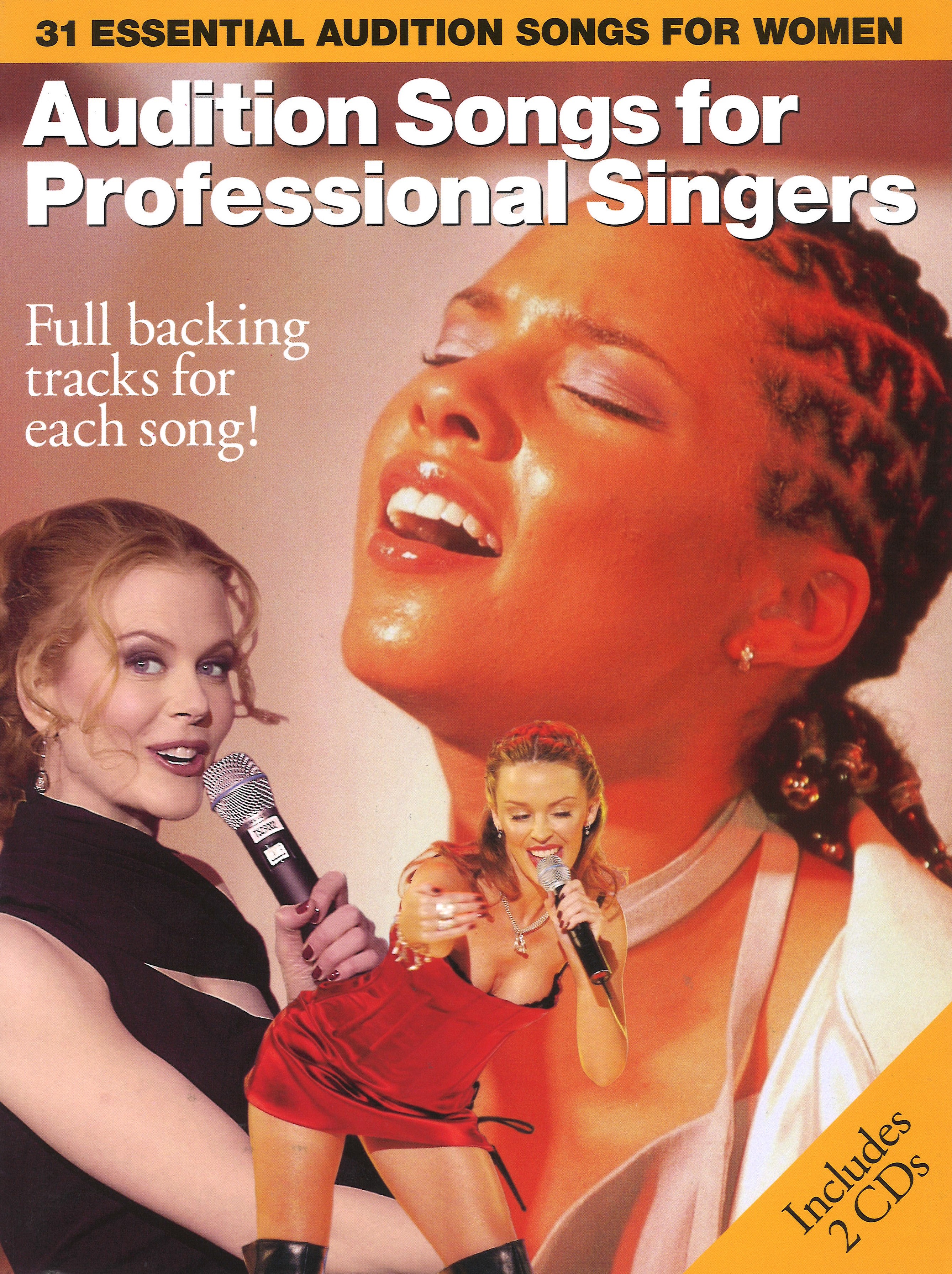 Audition Songs For Professional Singers Women + Cd Sheet Music Songbook