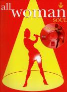 All Woman Soul Book & Cd Pvg Sheet Music Songbook