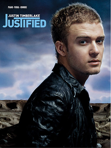 Justin Timberlake Justified Piano Vocal Guitar Sheet Music Songbook