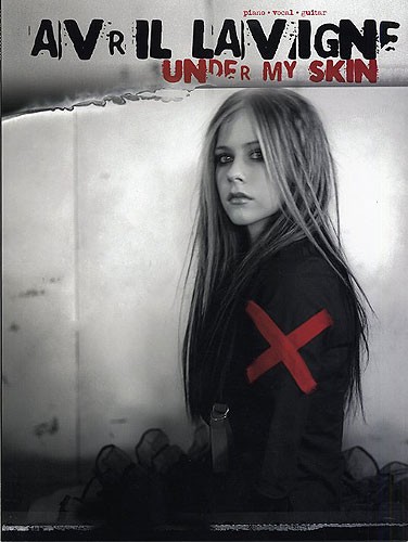 Avril Lavigne Under My Skin Piano Vocal Guitar Sheet Music Songbook