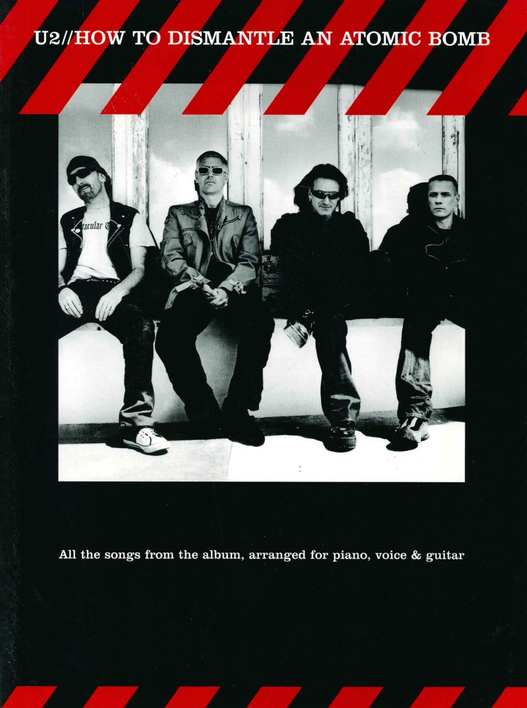 U2 How To Dismantle An Atomic Bomb Pvg Sheet Music Songbook