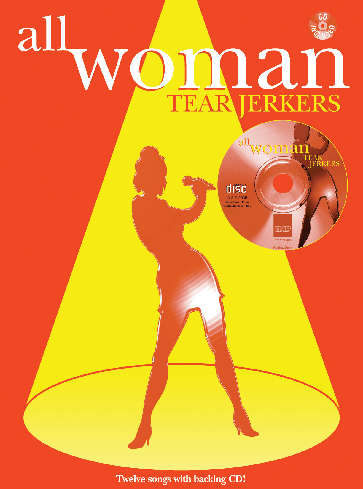 All Woman Tearjerkers Book & Cd Pvg Sheet Music Songbook