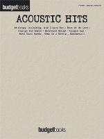 Budget Books Acoustic Hits Pvg Sheet Music Songbook