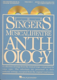 Singers Musical Theatre Anthology 3 Mezzo Cd Sheet Music Songbook