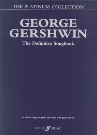 Gershwin Platinum Collection Definitive Songbook Sheet Music Songbook