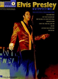 Pro Vocal Elvis Presley Vol 1 Book & Cd Sheet Music Songbook
