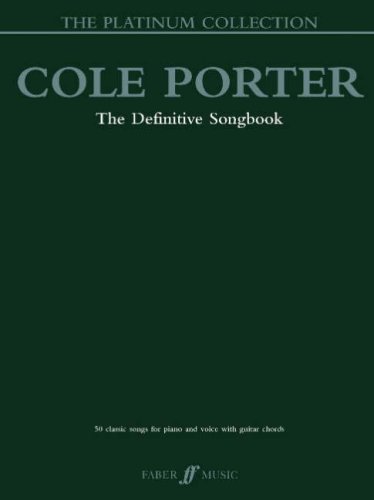 Cole Porter Platinum Collection Definitive Songbk Sheet Music Songbook