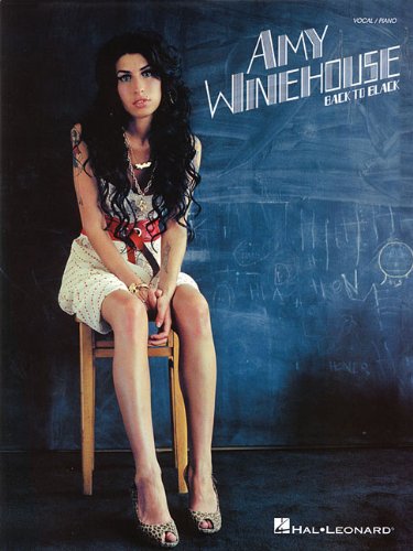 Amy Winehouse Back To Black Piano Vocal Guitar Sheet Music Songbook