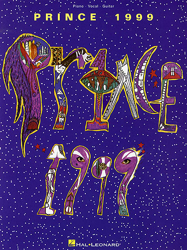 Prince 1999 Album P/v/g Sheet Music Songbook