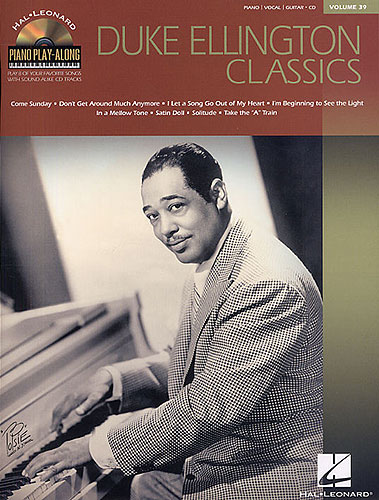 Piano Play Along 39 Duke Ellington Classics Bk &cd Sheet Music Songbook
