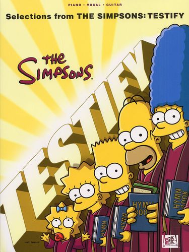 Simpsons Testify Selections From Pvg Sheet Music Songbook