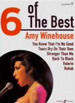 Amy Winehouse 6 Of The Best Piano Vocal Guitar Sheet Music Songbook
