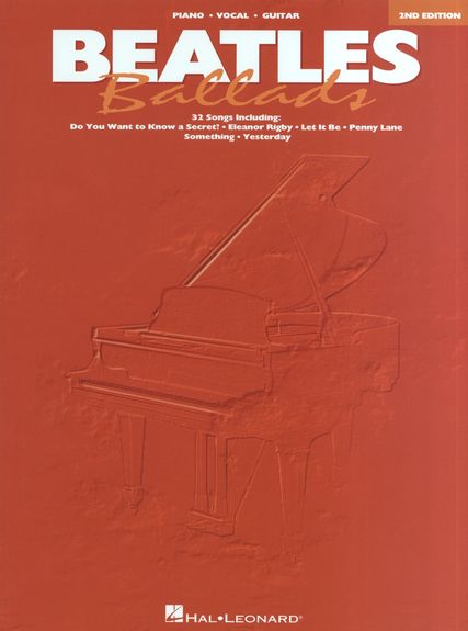 Beatles Ballads 2nd Edition Pvg Sheet Music Songbook