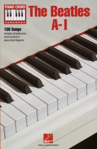 Piano Chord Songbook The Beatles A-i Sheet Music Songbook