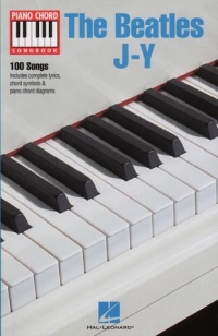 Piano Chord Songbook The Beatles J-y Sheet Music Songbook