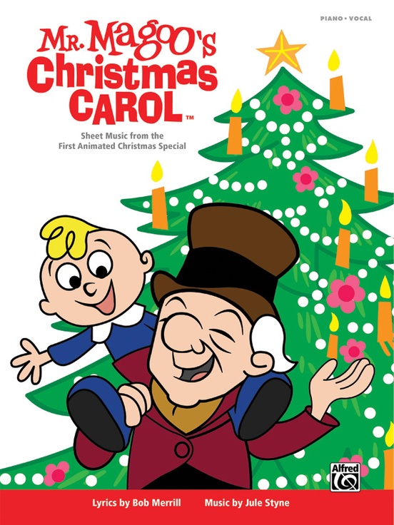 Mr Magoos Christmas Carol Pvg Sheet Music Songbook