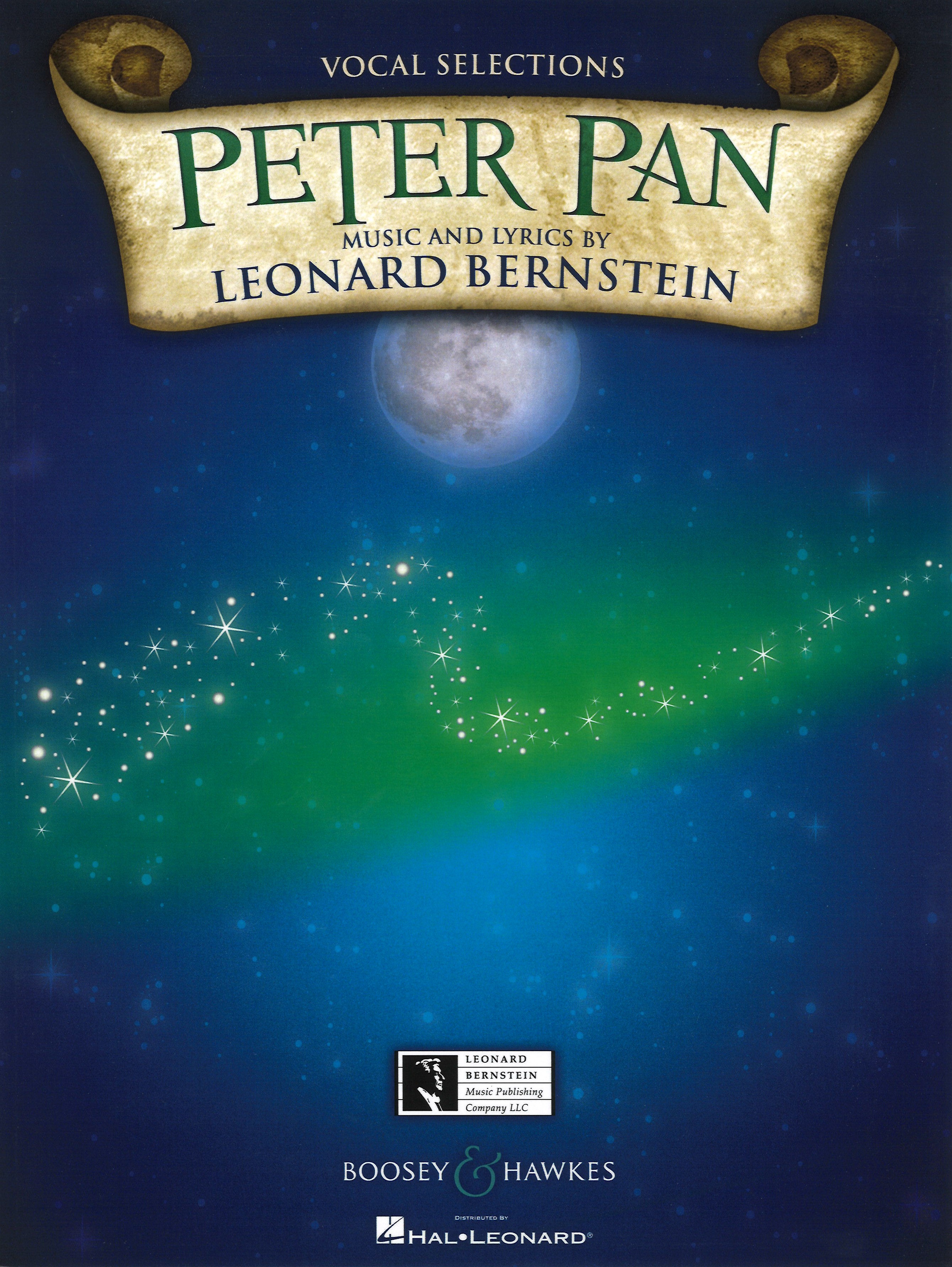 Peter Pan Bernstein Voice & Piano Sheet Music Songbook