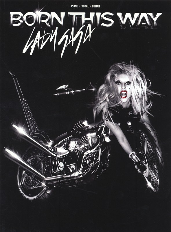 Lady Gaga Born This Way Pvg Sheet Music Songbook