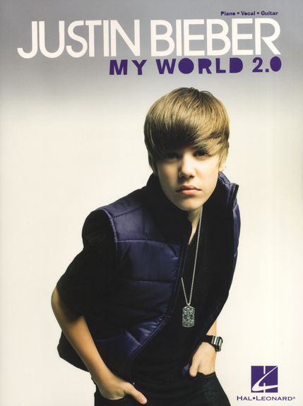 Justin Bieber My World 2.0 Pvg Sheet Music Songbook
