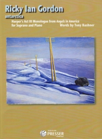 Ricky Ian Gordon Antarctica Harpers Monologue Sheet Music Songbook