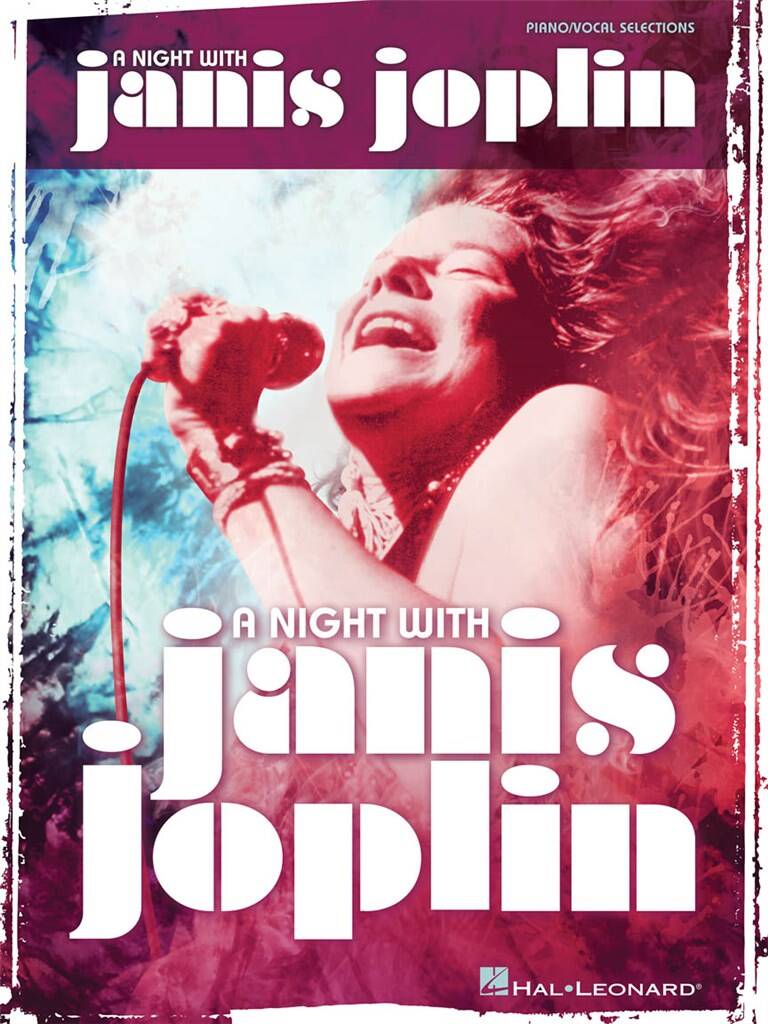 A Night With Janis Joplin Pvg Sheet Music Songbook