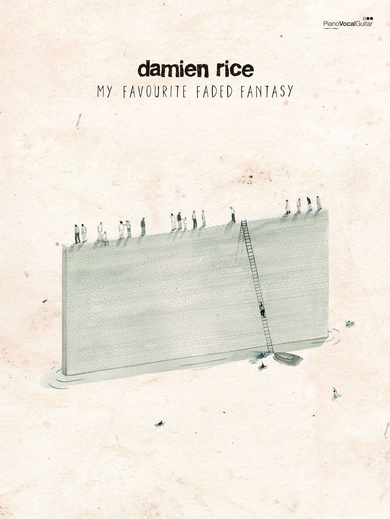 Damien Rice My Favourite Faded Fantasy Pvg Sheet Music Songbook