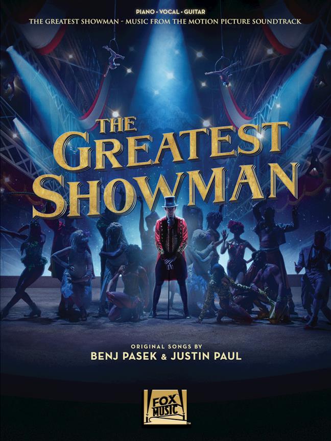 Greatest Showman Music From Motion Picture Pvg Sheet Music Songbook