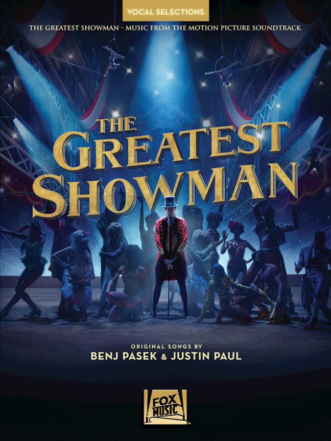Greatest Showman Vocal Selections Sheet Music Songbook