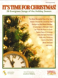 Its Time For Christmas Robbins Pvg + Cd Sheet Music Songbook