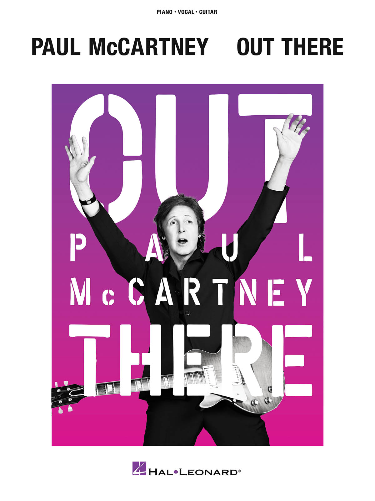 Paul Mccartney Out There Tour Pvg Sheet Music Songbook