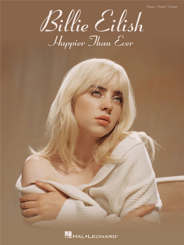 Billie Eilish Happier Than Ever Pvg  Sheet Music Songbook