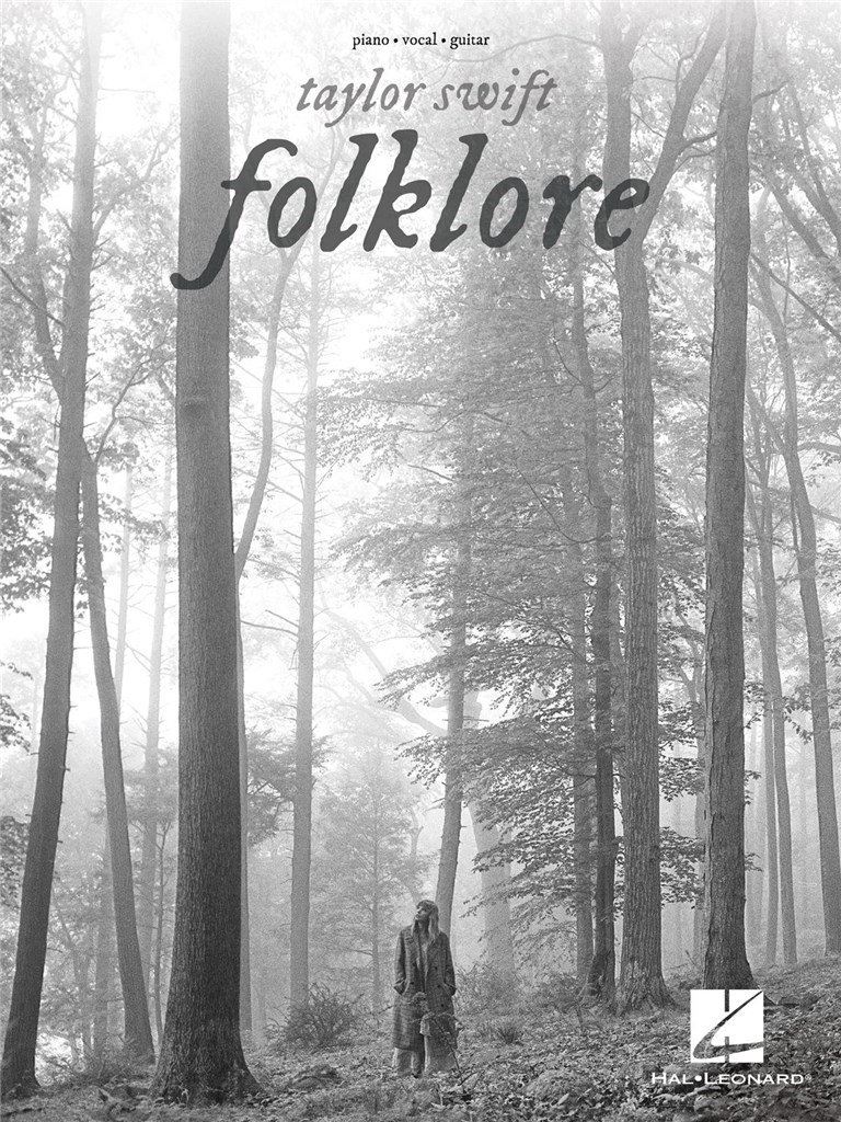 Taylor Swift Folklore Piano Vocal Guitar  Sheet Music Songbook