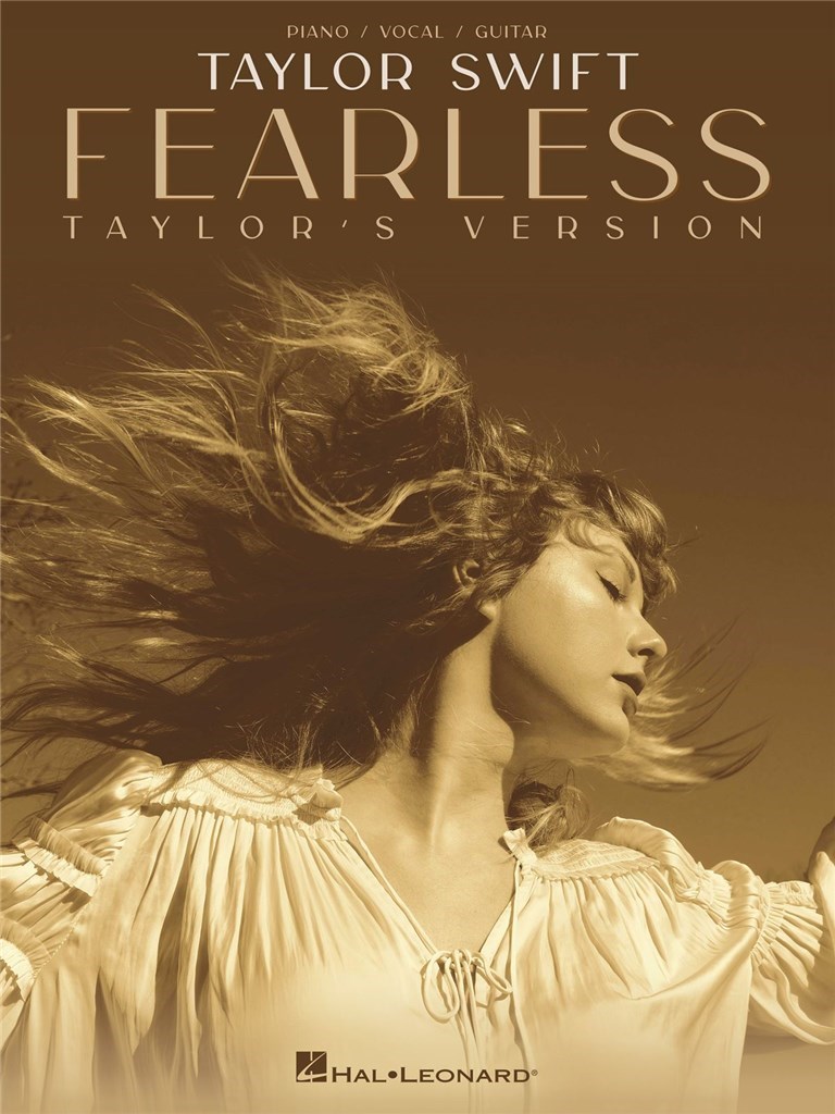 Taylor Swift Fearless Taylors Version Pvg Sheet Music Songbook