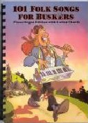 101 Folk Songs For Buskers Sheet Music Songbook
