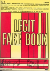 Legit Fake Book For C Instruments 2 Sheet Music Songbook