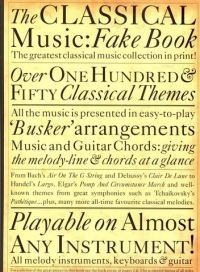 Classical Music Fakebook Over 150 Themes Sheet Music Songbook