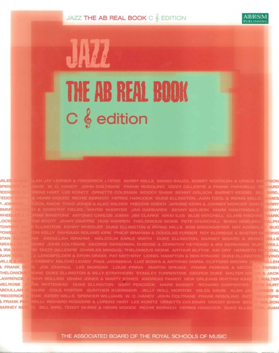 Ab Real Book C Treble-clef Edition Abrsm Sheet Music Songbook