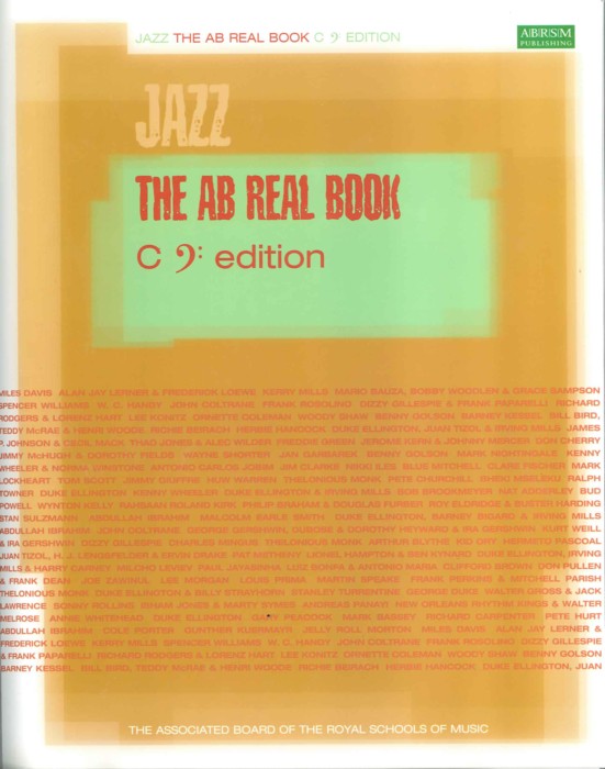 Ab Real Book C Bass-clef Edition Abrsm Sheet Music Songbook