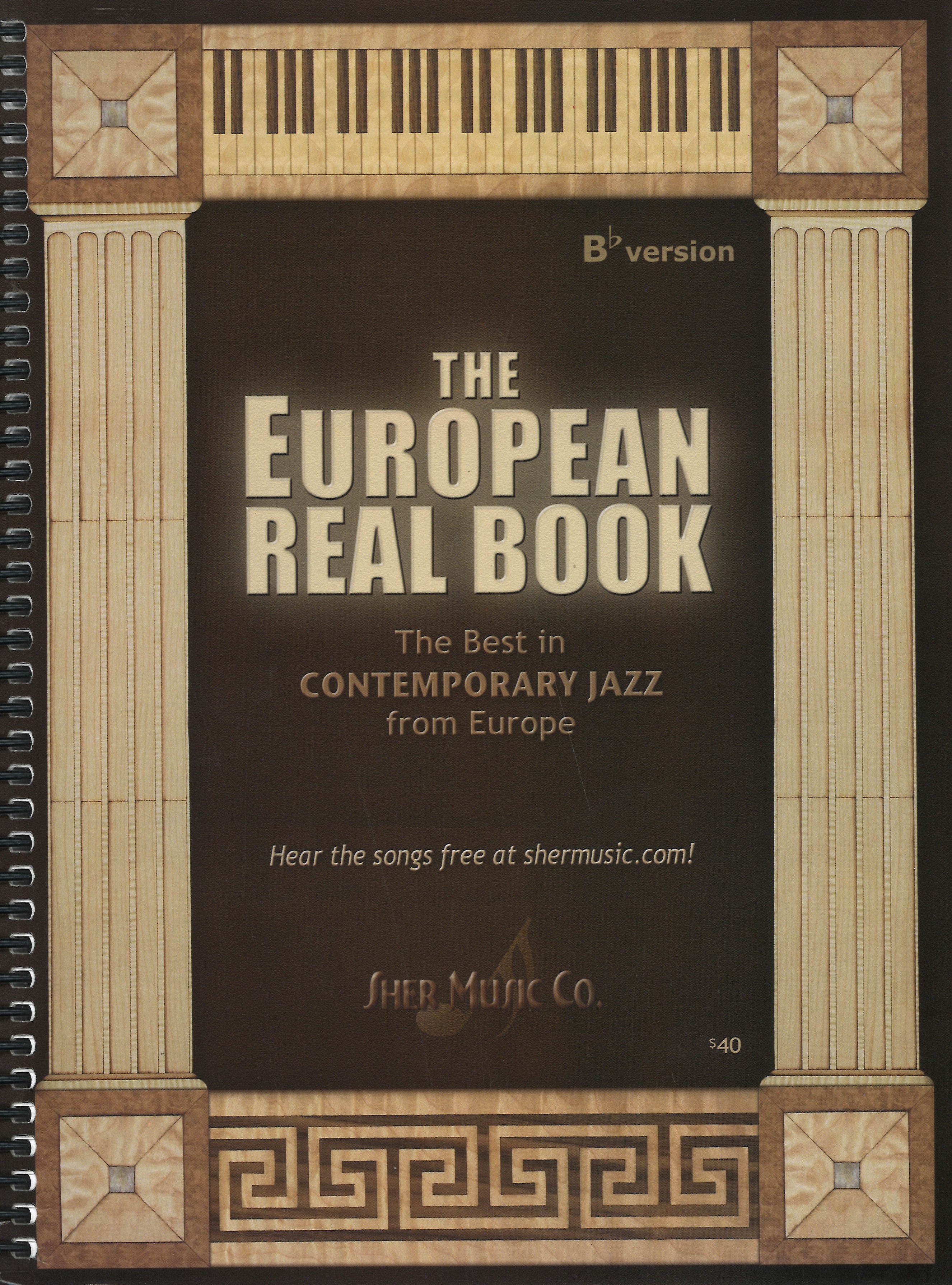 European Real Book Bb Version Sheet Music Songbook