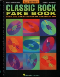 Classic Rock Fake Book 2nd Edition Pvg & C Insts Sheet Music Songbook