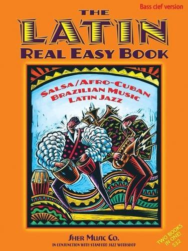 Latin Real Easy Book Bass Clef Edition Sheet Music Songbook